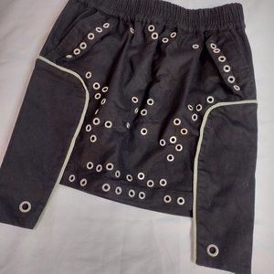 SHEIN black mini skirt Goth Skirt - Size S